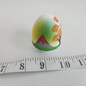 Hand Painted Clay Surprise Miniature from El Salvador Sexual Posture with Cover.